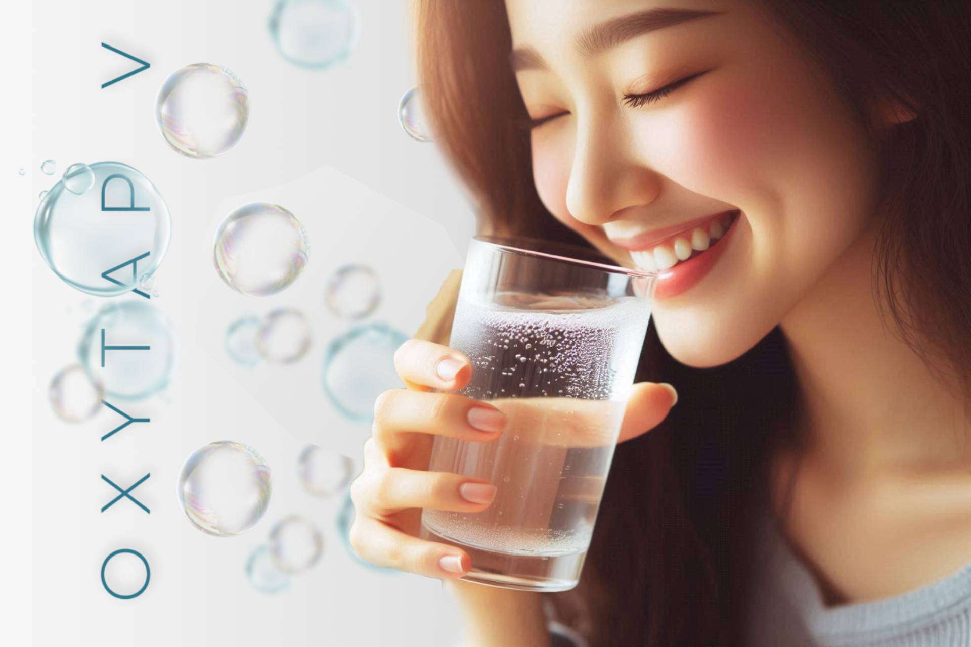 OxyTap O2 presents a new method for improving well-being by drinking oxygen-infused water